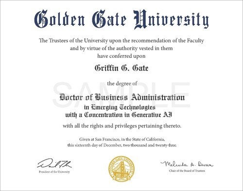 Doctor of Business Administration in Emerging Technologies with Concentration in Gen AI (upGrad)-5.06.2024 (1)