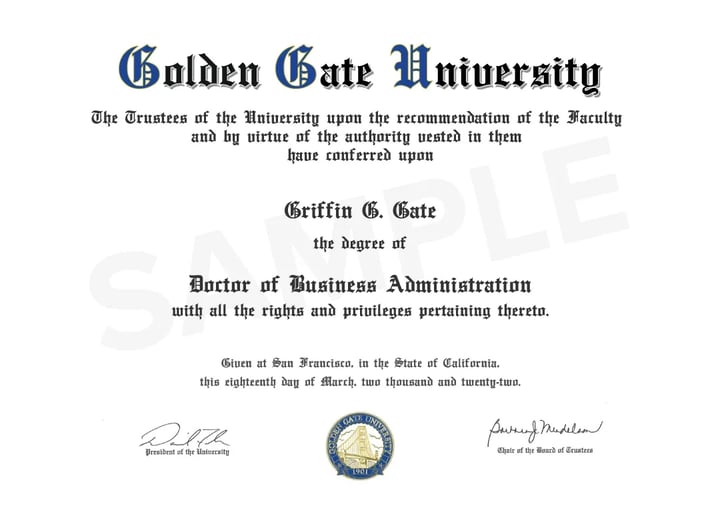 GGU-DBA-Certificate